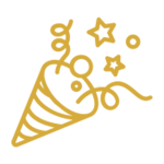 Party cleaning icon